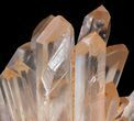 Tangerine Quartz Crystal Cluster - Madagascar #58829-4